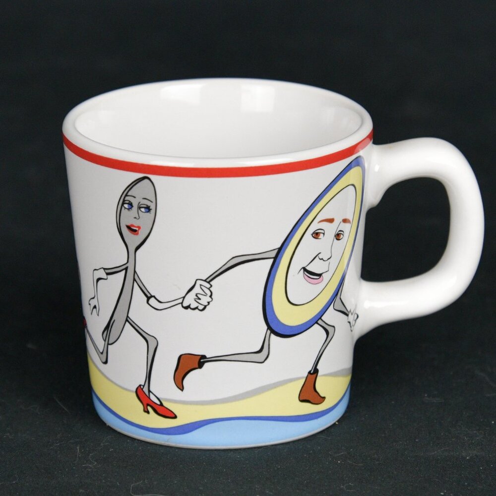 Tiffany & Co Hey Diddle Diddle Child’s China Cup Mint Condition